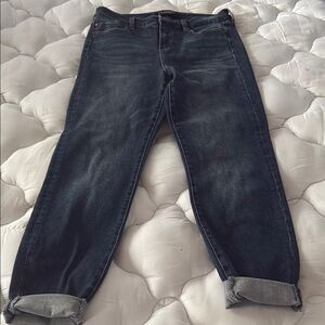 Liverpool Blue Ankle Cropped Jeans